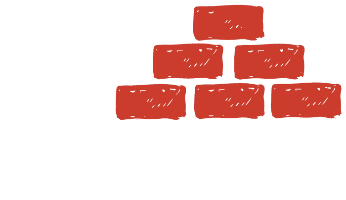 6 Brick's logo