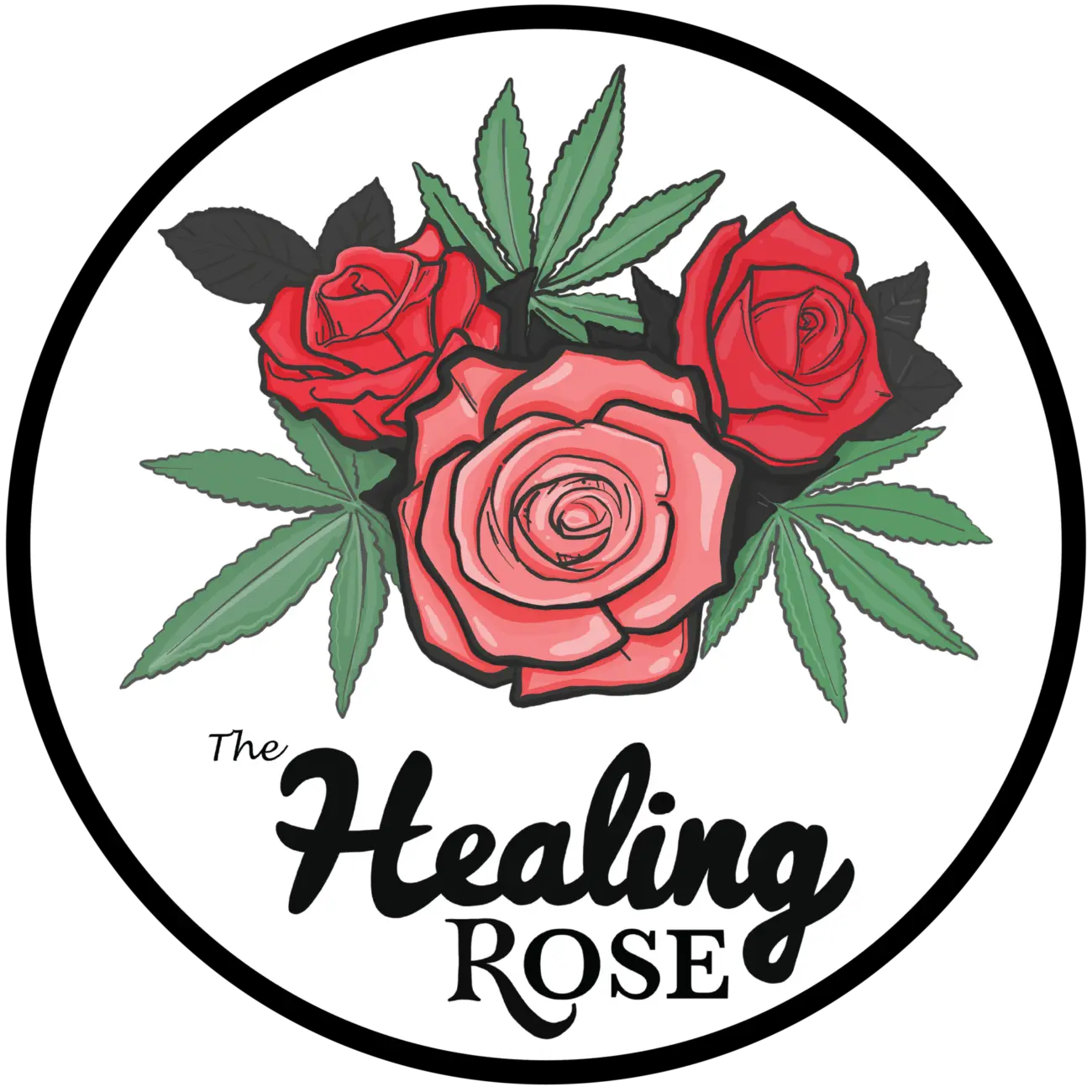 The Healing Rose logo